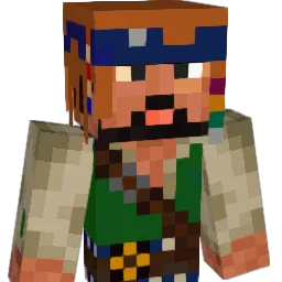 brickforrester Minecraft avatar bust