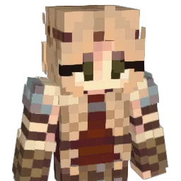 briellex Minecraft avatar bust