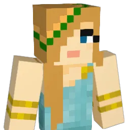 brielleybelly Minecraft avatar bust