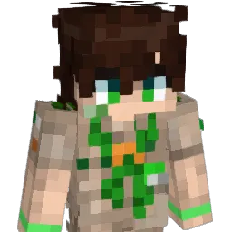 briilindao Minecraft avatar bust