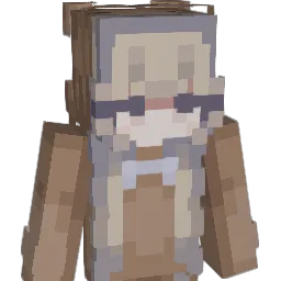 brknce Minecraft avatar bust
