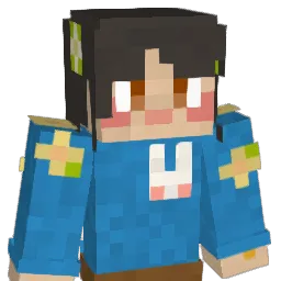 brnburn Minecraft avatar bust