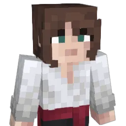 brnstd Minecraft avatar bust