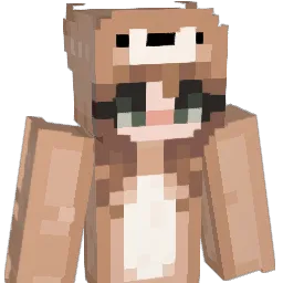 brookethacook Minecraft avatar bust