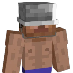bucketmaan Minecraft avatar bust