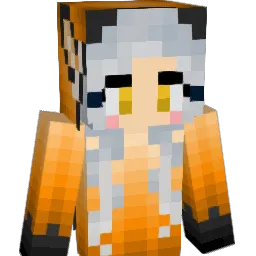 budderfox Minecraft avatar bust