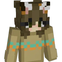 buggshroom Minecraft avatar bust