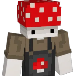 bugsNbees Minecraft avatar bust