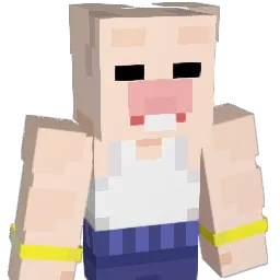 buhibuhi Minecraft avatar bust
