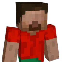 bulletfarm Minecraft avatar bust