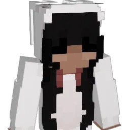 bunnelica Minecraft avatar bust