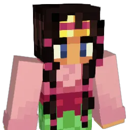 burgrl Minecraft avatar bust