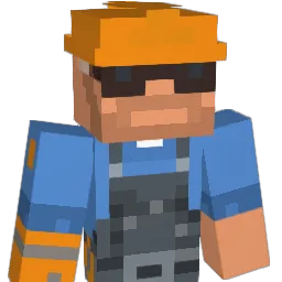 burkfers Minecraft avatar bust