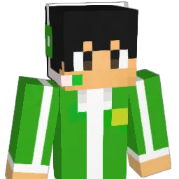 burningcorona Minecraft avatar bust