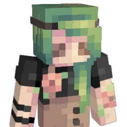 burningorchid Minecraft avatar bust