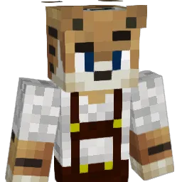burnplays Minecraft avatar bust