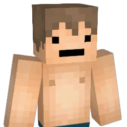burpin Minecraft avatar bust