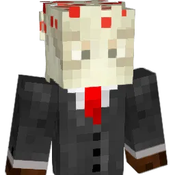 businesscake Minecraft avatar bust