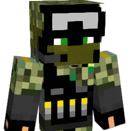 buster8000 Minecraft avatar bust