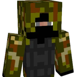 buttaking Minecraft avatar bust