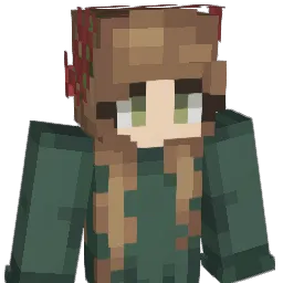 butterbly Minecraft avatar bust