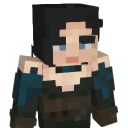 buttercakee Minecraft avatar bust