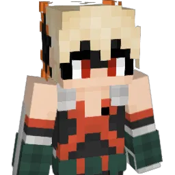 buttercore Minecraft avatar bust