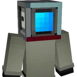 button_e Minecraft avatar bust