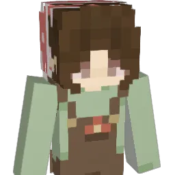 byebyefatcat Minecraft avatar bust
