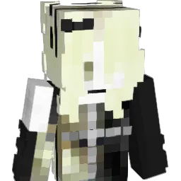 cIeaved Minecraft avatar bust