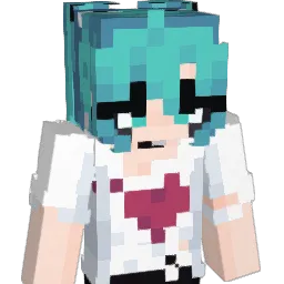 cMiku Minecraft avatar bust