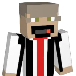 cakemining Minecraft avatar bust