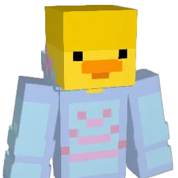 calducky Minecraft avatar bust
