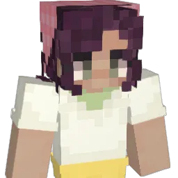 calietta Minecraft avatar bust