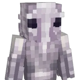 calmfit Minecraft avatar bust