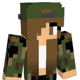 camembert Minecraft avatar bust