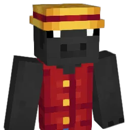 canalhas Minecraft avatar bust