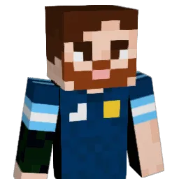 canariian Minecraft avatar bust