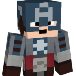 capamerica96 Minecraft avatar bust