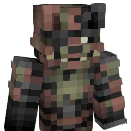 capptanamerica Minecraft avatar bust