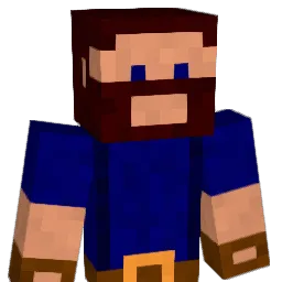 captainvelo Minecraft avatar bust