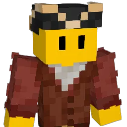 captcornball Minecraft avatar bust