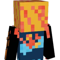 cardboardlayers Minecraft avatar bust