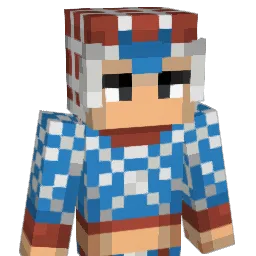 carimbo Minecraft avatar bust