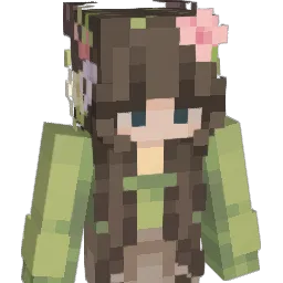 caromelly Minecraft avatar bust