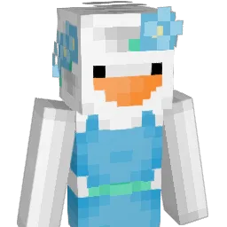 carrotline Minecraft avatar bust