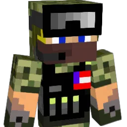 carter911 Minecraft avatar bust