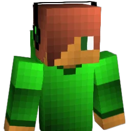 cataclime Minecraft avatar bust