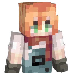 catlover1615 Minecraft avatar bust