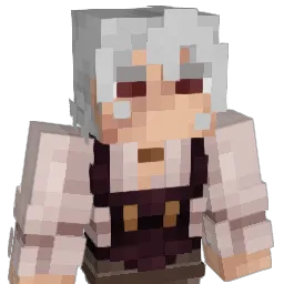 catphobic Minecraft avatar bust